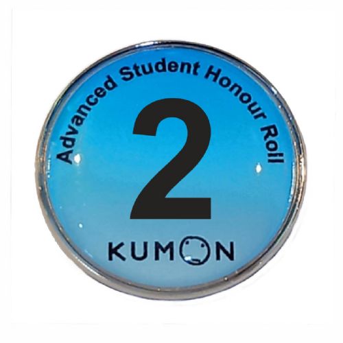 KUMON Advanced Student 2 blue 27mm Round